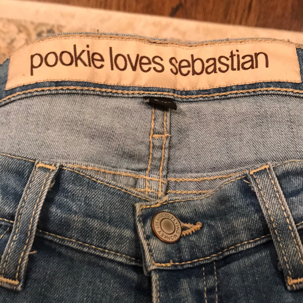 Pookie Loves Sebastian cropped jeans